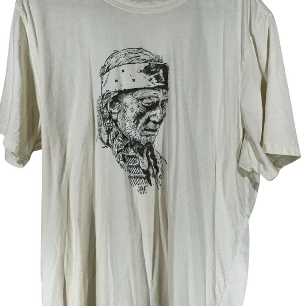 imogene + willie Cream willie Short Sleeve Tee XXL